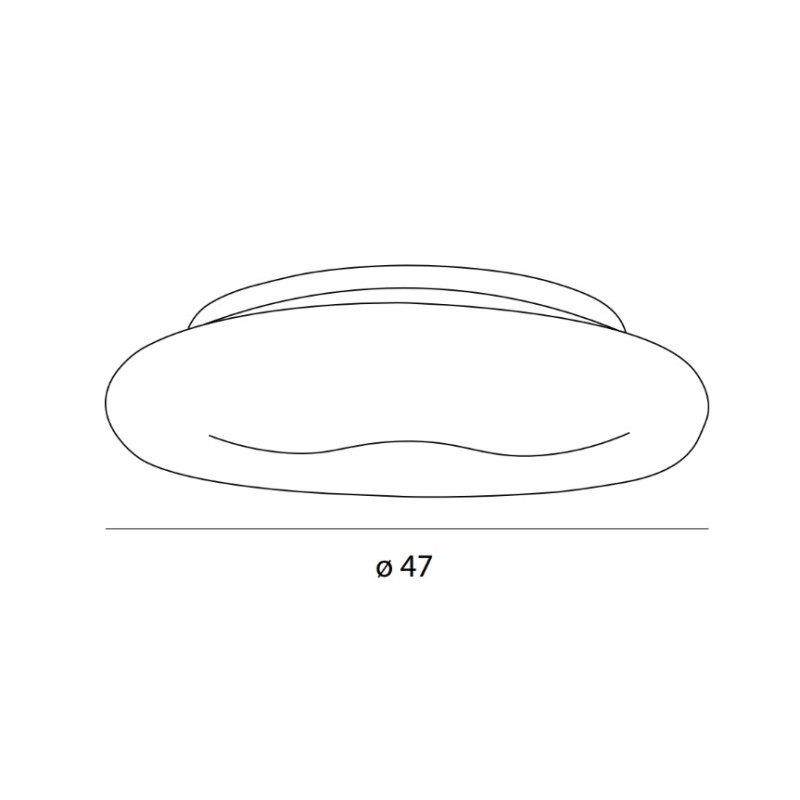 MAXLIGHT C0234 PLAFON DUO 47CM | LED ZINTEGROWANY | 18.0 W