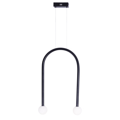 MAXLIGHT P0513 LAMPA WISZĄCA ENIGMA CZARNA