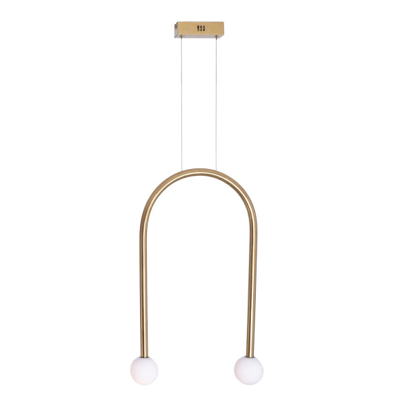 MAXLIGHT P0514 ENIGMA | Lampa wisząca | 4 W | IP20 | złoty