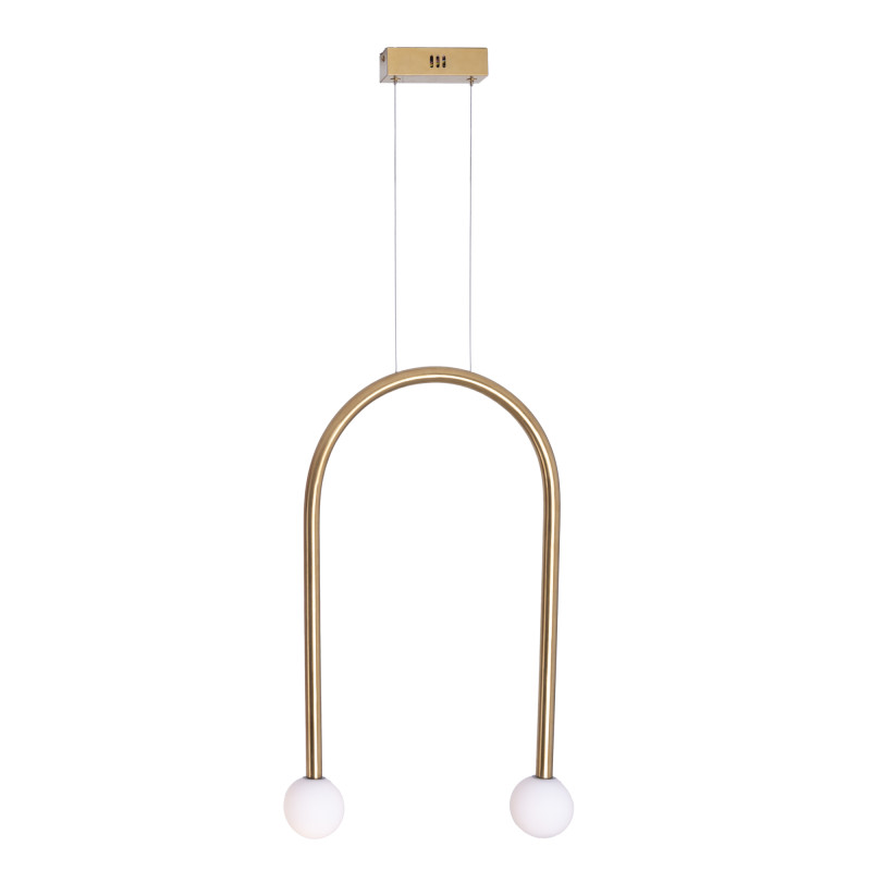 MAXLIGHT P0514 ENIGMA | Lampa wisząca | 4 W | IP20 | złoty