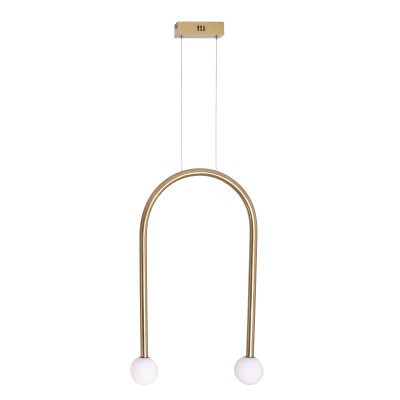 MAXLIGHT P0514 LAMPA WISZĄCA ENIGMA ZŁOTA | LED ZINTEGROWANY