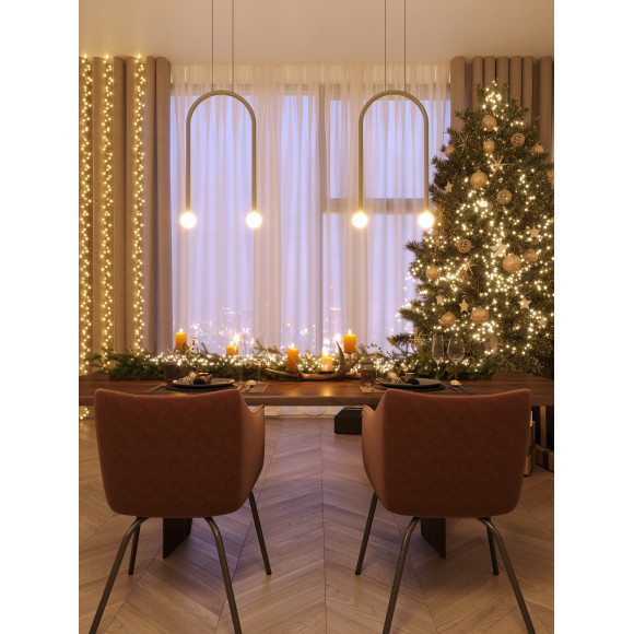 MAXLIGHT P0522 ENIGMA | Lampa wisząca | 4 W | IP20 | zielony