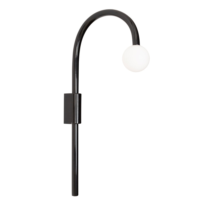 MAXLIGHT W0337 KINKIET ENIGMA CZARNY | LED ZINTEGROWANY