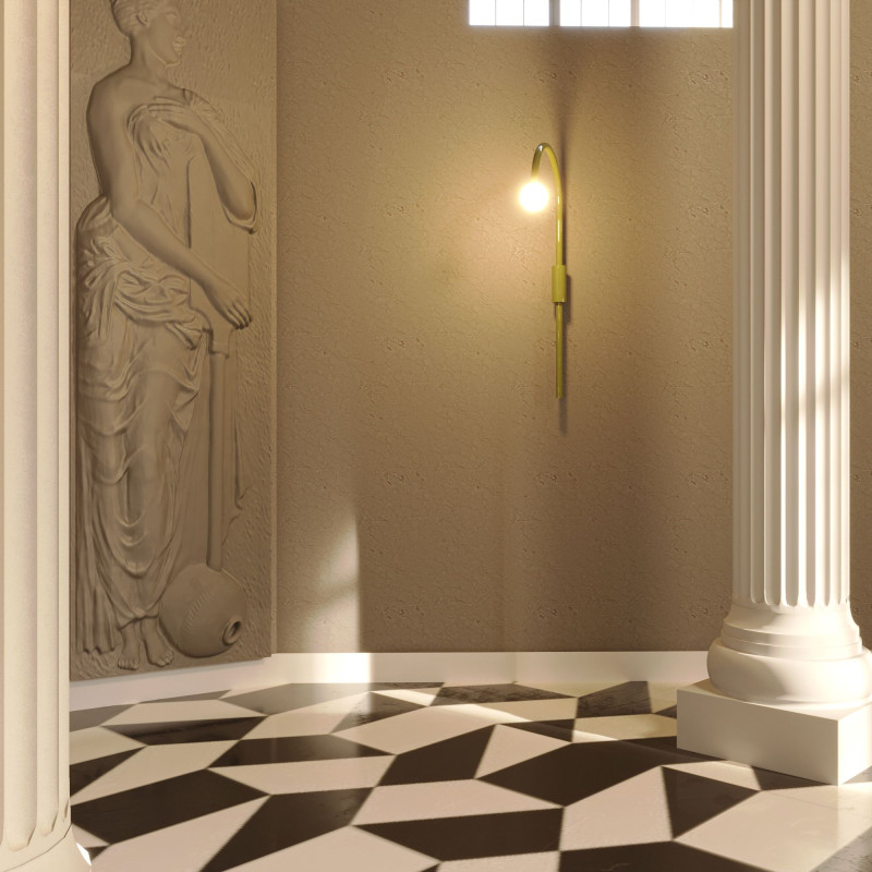 MAXLIGHT W0343 KINKIET ENIGMA ZIELONY | LED ZINTEGROWANY