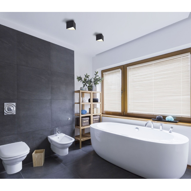 MAXLIGHT C0144  LAMPA SUFITOWA ETNA CZARNA IP44 MAXLIGHT C0144  LAMPA SUFITOWA ETNA CZARNA IP44