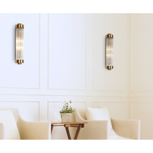 MAXLIGHT W0240 FLORENCE | Kinkiet | IP20 | mosiądz