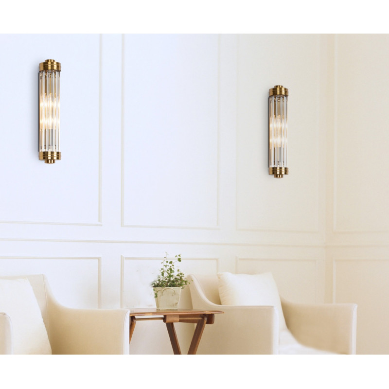 MAXLIGHT W0240 FLORENCE | Kinkiet | IP20 | mosiądz