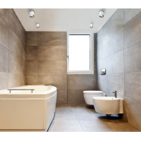 MAXLIGHT C0107 FORM CHROM GU10 | Lampa sufitowa | IP65 | chrom