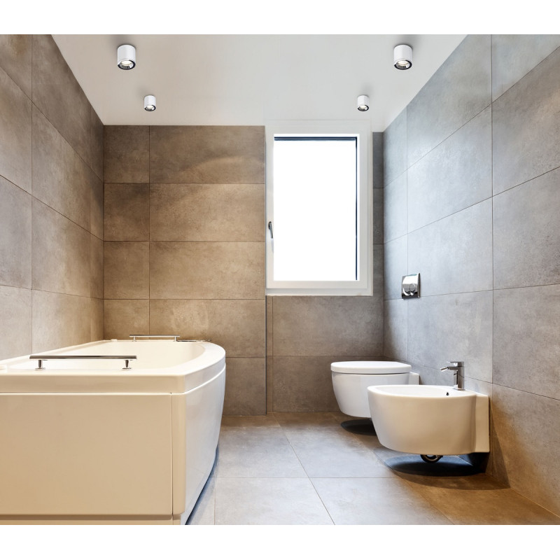 MAXLIGHT C0215 LAMPA SUFITOWA FORM BIAŁA GU10 IP65 | GU10 MAXLIGHT C0215 LAMPA SUFITOWA FORM BIAŁA GU10 IP65 | GU10