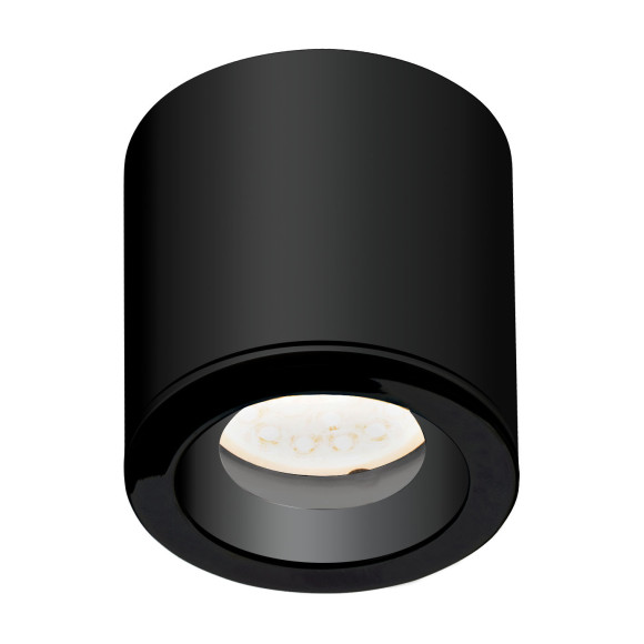 MAXLIGHT C0216 FORM CZARNA GU10 | Lampa sufitowa | IP65