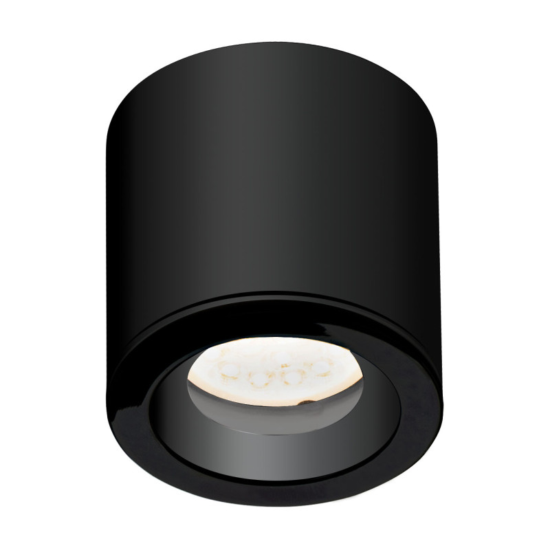 MAXLIGHT C0216 LAMPA SUFITOWA FORM CZARNA GU10 IP65 | GU10 MAXLIGHT C0216 LAMPA SUFITOWA FORM CZARNA GU10 IP65 | GU10