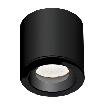 MAXLIGHT C0216 LAMPA SUFITOWA FORM CZARNA GU10 IP65 | GU10