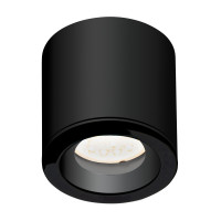 MAXLIGHT C0216 FORM CZARNA GU10 | Lampa sufitowa | IP65