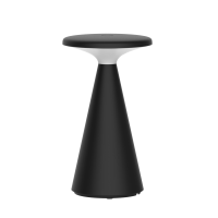 MAXLIGHT T0063 LAMPA STOŁOWA FUNGHI CZARNA IP44