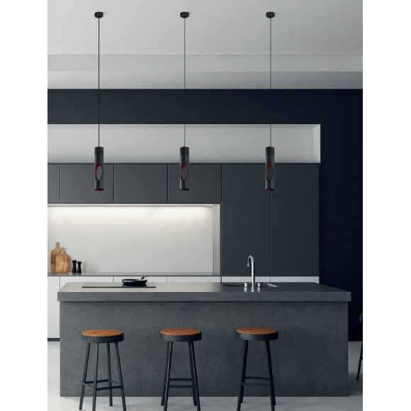 MAXLIGHT P0176 LAMPA WISZĄCA GOLDEN CZARNA/ZŁOTA