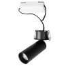 MAXLIGHT H0125 LAMPA SUFITOWA HALO C BLACK PODTYNKOWA