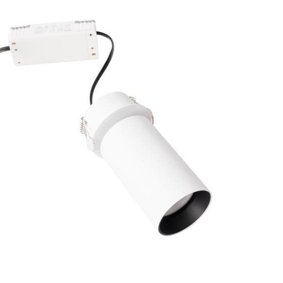 MAXLIGHT H0126 LAMPA SUFITOWA HALO D WHITE PODTYNKOWA