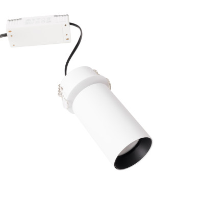 MAXLIGHT H0126 LAMPA SUFITOWA HALO D WHITE PODTYNKOWA