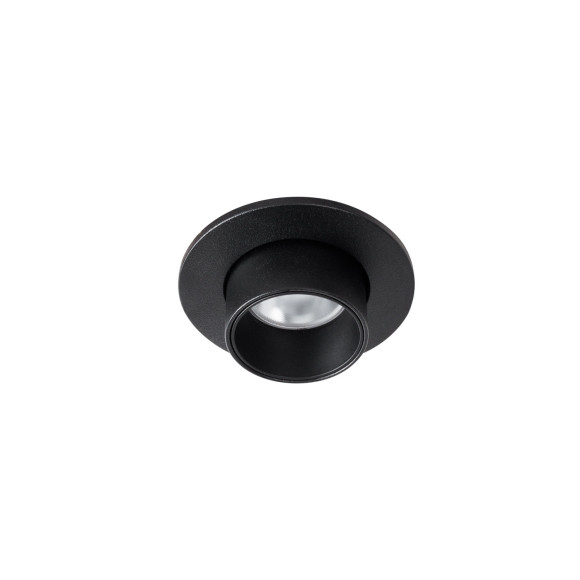 MAXLIGHT H0129 LAMPA SUFITOWA HALO E BLACK PODTYNKOWA