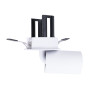 MAXLIGHT H0130 LAMPA SUFITOWA HALO F WHITE PODTYNKOWA