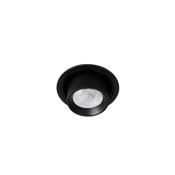 MAXLIGHT H0131 LAMPA SUFITOWA HALO F BLACK PODTYNKOWA