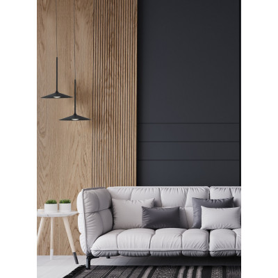 MAXLIGHT P0456 LAMPA WISZĄCA HANA CZARNA | LED ZINTEGROWANY