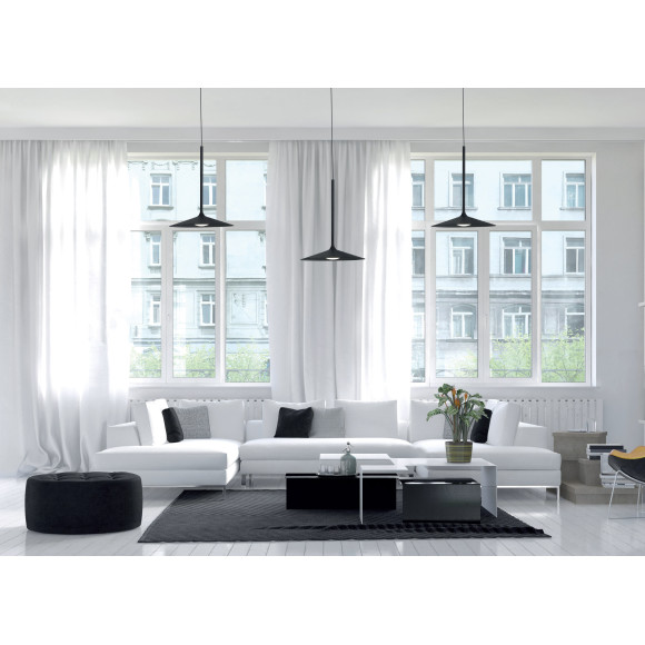 MAXLIGHT P0456 LAMPA WISZĄCA HANA CZARNA | LED ZINTEGROWANY MAXLIGHT P0456 LAMPA WISZĄCA HANA CZARNA | LED ZINTEGROWANY