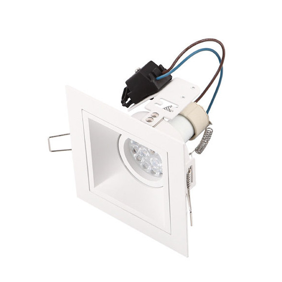 MAXLIGHT H0080 OPRAWA PODTYNKOWA HIT | Lampa | IP20 | bialy