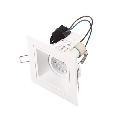 MAXLIGHT H0080 OPRAWA PODTYNKOWA HIT | Lampa | IP20 | bialy