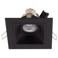 MAXLIGHT H0090 OPRAWA PODTYNKOWA HIT | Lampa | IP20 | czarny