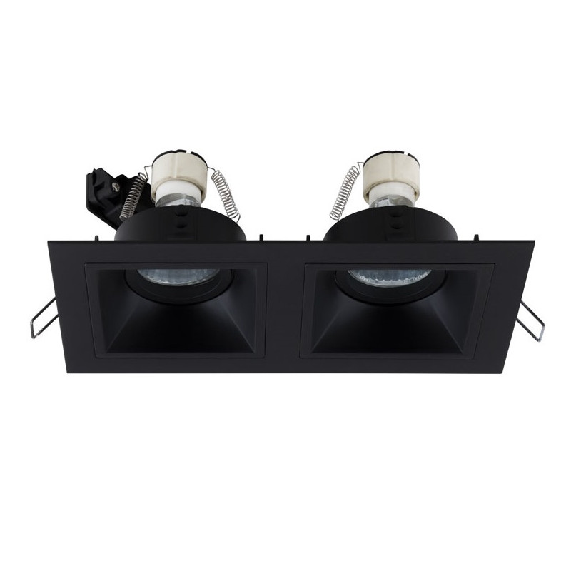 MAXLIGHT H0091 OPRAWA PODTYNKOWA HIT | Lampa | IP20 | czarny