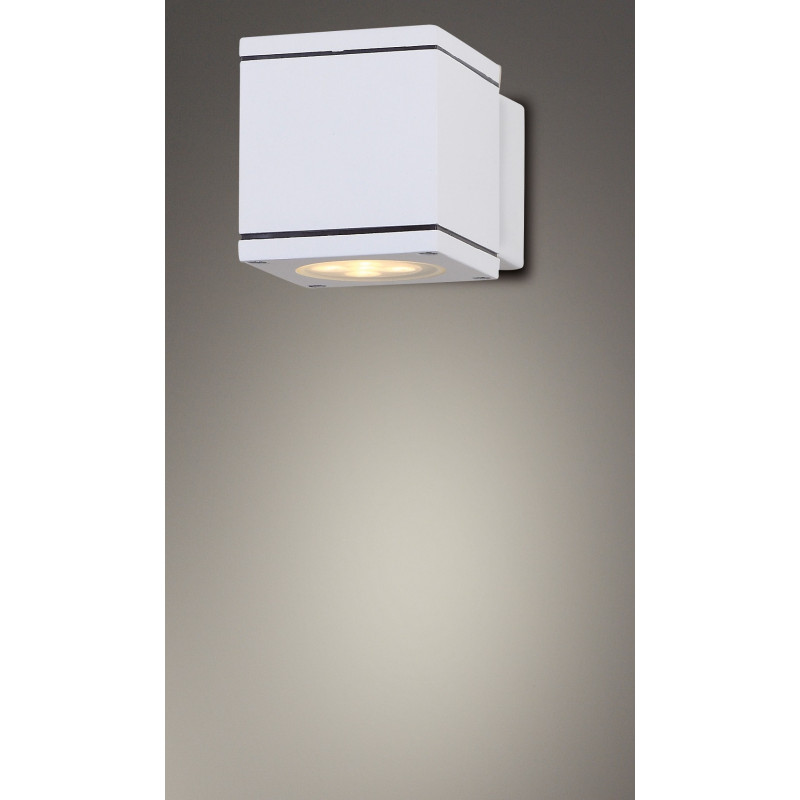 MAXLIGHT W0138 HOME SQUARE NEW BIAŁA IP54 | GU10 | 50.0 W