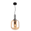 MAXLIGHT P0297 HONEY AMBER | Lampa wisząca | IP20 | czarny