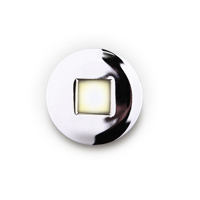 MAXLIGHT H0043 OPRAWA WPUSTOWA OKRĄGŁA IP65 CHROM | GU5,3