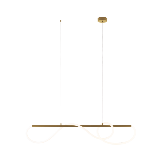 MAXLIGHT P0614 LAGUNA | Lampa wisząca | 3 | IP20 | ZŁOTY