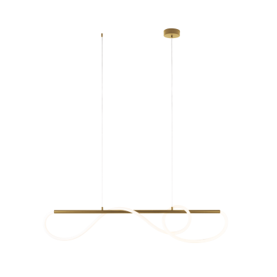 MAXLIGHT P0614 LAGUNA | Lampa wisząca | 3 | IP20 | ZŁOTY