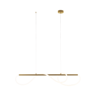 MAXLIGHT P0614 LAGUNA | Lampa wisząca | 3 | IP20 | ZŁOTY