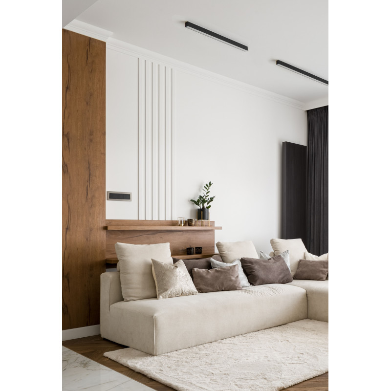 MAXLIGHT C0190D LINEAR BLACK | Lampa sufitowa | 18 W | IP20