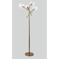 MAXLIGHT F0042 LOLLIPOP | Lampa podłogowa | 4 | IP20 | mosiądz