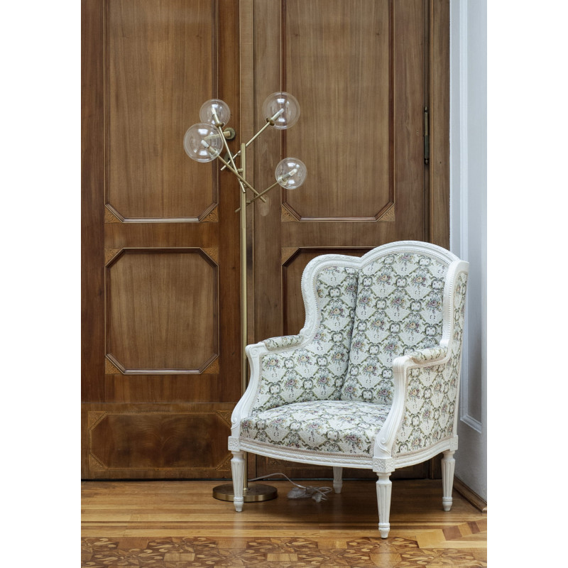 MAXLIGHT F0042 LOLLIPOP | Lampa podłogowa | 4 | IP20 | mosiądz