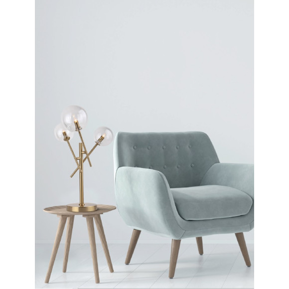 MAXLIGHT T0035 LOLLIPOP | Lampa stołowa | 4 | IP20 | mosiądz