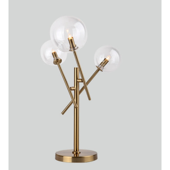 MAXLIGHT T0035 LOLLIPOP | Lampa stołowa | 4 | IP20 | mosiądz