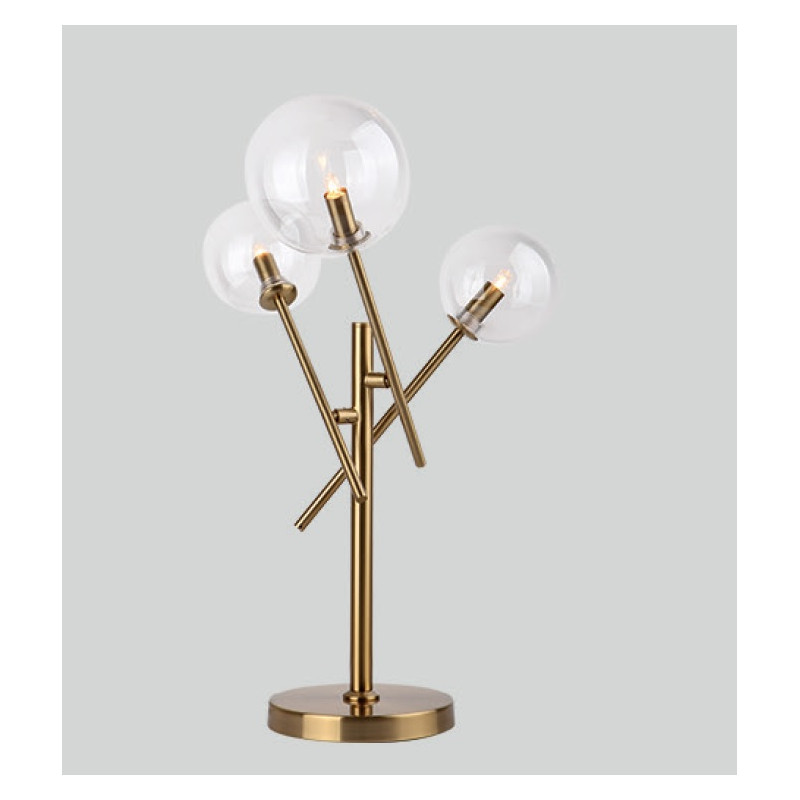 MAXLIGHT T0035 LOLLIPOP | Lampa stołowa | 4 | IP20 | mosiądz