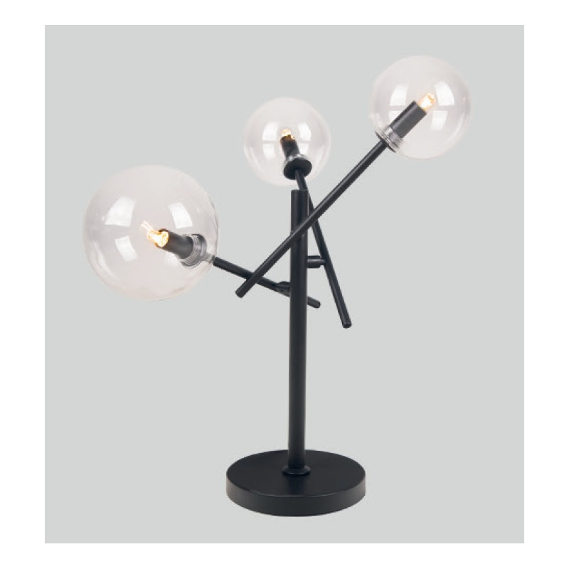 MAXLIGHT T0043 LOLLIPOP BLACK | Lampa stołowa | 4 | IP20