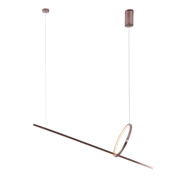 MAXLIGHT P0570D LAMPA WISZĄCA LOZANNA 18W BRUSHED BRONZE MAXLIGHT P0570D LAMPA WISZĄCA LOZANNA 18W BRUSHED BRONZE