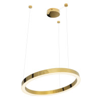 MAXLIGHT P0369D LAMPA WISZĄCA LUXURY 70 CM ZŁOTA ŚCIEMNIALNA