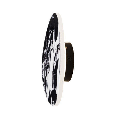 MAXLIGHT W0391 KINKIET MARBLES 6W CZARNY | 6.0 W | IP20