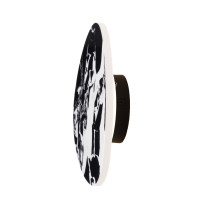 MAXLIGHT W0391 MARBLES 6W CZARNY | Kinkiet | 6 W | IP20