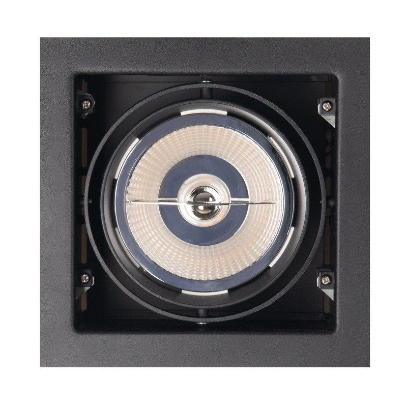 MAXLIGHT H0048 MATRIX I CZARNA | Oprawa wpustowa | 5 | IP20