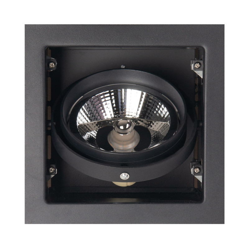 MAXLIGHT H0048 MATRIX I CZARNA | Oprawa wpustowa | 5 | IP20